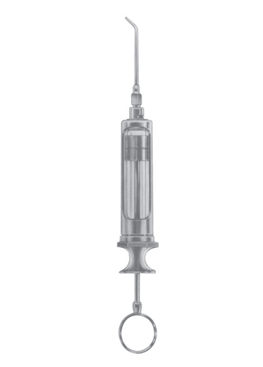 Water Syringe complete with 1 cannula (Lure-Lock)